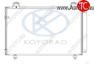 6 299 р. AVENSIS КОНДЕНСАТОР КОНДИЦ 1.6 , 1.8 (KOYO) KOYORAD tyave03-932  с доставкой в г. Воронеж