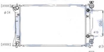 6 599 р. AVENSIS РАДИАТОР ОХЛАЖДЕН AT 2 2.4 BODYPARTS tyave03-912  с доставкой в г. Воронеж. Увеличить фотографию 1