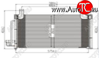 8 199 р. RIO КОНДЕНСАТОР КОНДИЦ BODYPARTS kario01-930  с доставкой в г. Воронеж