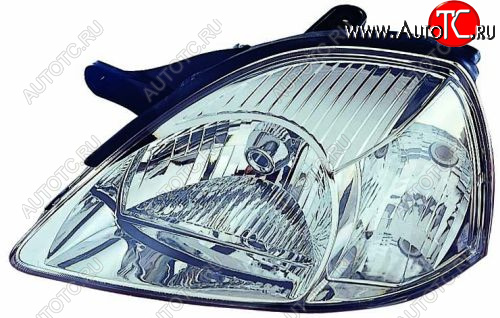 7 999 р. Левая фара (c электрокорректором) DEPO  KIA Rio  1 DC (2002-2005) рестайлинг седан  с доставкой в г. Воронеж