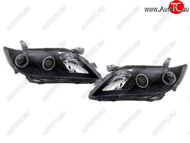 19 999 р. CAMRY ФАРА Л+П (КОМПЛЕКТ) ТЮНИНГ ЛИНЗОВАН С СВЕТЯЩ ОБОДК (EAGLE EYES) ВНУТРИ ЧЕРН EAGLE EYES tycam06-003b-n  с доставкой в г. Воронеж