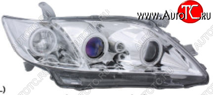 30 799 р. CAMRY ФАРА Л+П (КОМПЛЕКТ) ТЮНИНГ 4 ЛИНЗОВАН С СВЕТЯЩ ОБОДК (EAGLE EYES) ВНУТРИ ХРОМ EAGLE EYES tycam06-004h-n  с доставкой в г. Воронеж