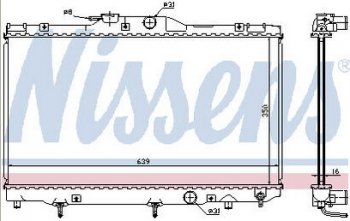 10 599 р. COROLLA (1ZZFE3ZZFE4ZZFE) РАДИАТОР ОХЛАЖДЕН MT 1.4 1.6 1.8 (1 ряд) BODYPARTS tycrl97-910  с доставкой в г. Воронеж. Увеличить фотографию 1