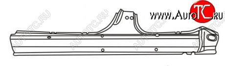 12 649 р. CAMRY ПОРОГ ЛЕВ (Тайвань) TYG tycam92-480-l  с доставкой в г. Воронеж