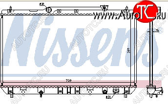 4 849 р. CAMRY РАДИАТОР ОХЛАЖДЕН MT 2.2 BODYPARTS tycam97-911  с доставкой в г. Воронеж