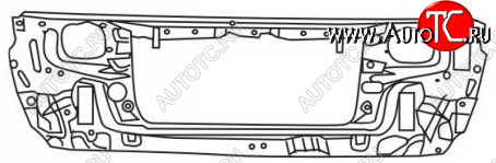 2 559 р. CAMRY СУППОРТ РАДИАТОРА (Тайвань) TYG tycam87-380  с доставкой в г. Воронеж