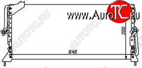 2 459 р. CAMRY КОНДЕНСАТОР КОНДИЦ BODYPARTS tycam87-930  с доставкой в г. Воронеж