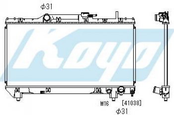 6 999 р. CARINA E РАДИАТОР ОХЛАЖДЕН MT 2 (KOYO) KOYORAD tycae92-912  с доставкой в г. Воронеж. Увеличить фотографию 1