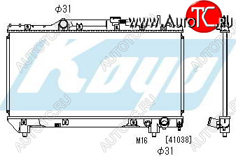 6 999 р. CARINA E РАДИАТОР ОХЛАЖДЕН MT 2 (KOYO) KOYORAD tycae92-912  с доставкой в г. Воронеж