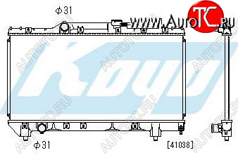 6 249 р. CARINA E РАДИАТОР ОХЛАЖДЕН MT 1.6 1.8 BODYPARTS tycae93-912  с доставкой в г. Воронеж