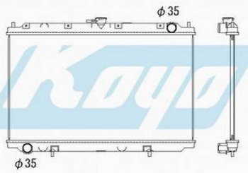 5 349 р. P11 РАДИАТОР ОХЛАЖДЕН MT 1.6 1.8 2 (KOYO) KOYORAD nnp1197-910  с доставкой в г. Воронеж. Увеличить фотографию 1