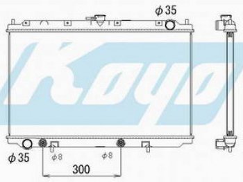 14 999 р. P11 РАДИАТОР ОХЛАЖДЕН AT 1.6 1.8 2 (1 ряд) BODYPARTS nnp1197-912  с доставкой в г. Воронеж. Увеличить фотографию 1