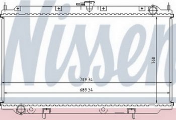 4 099 р. P11 РАДИАТОР ОХЛАЖДЕН MT 1.6 1.8 2 BODYPARTS nnp1197-913  с доставкой в г. Воронеж. Увеличить фотографию 1