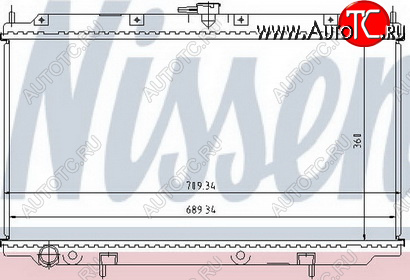 4 099 р. P11 РАДИАТОР ОХЛАЖДЕН MT 1.6 1.8 2 BODYPARTS nnp1197-913  с доставкой в г. Воронеж