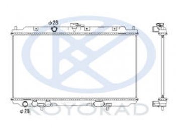 5 799 р. ALMERA {+ P12 02-} РАДИАТОР ОХЛАЖДЕН MT (KOYO) KOYORAD nnalm02-912  с доставкой в г. Воронеж. Увеличить фотографию 1