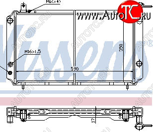 11 599 р. N13 РАДИАТОР ОХЛАЖДЕН MT 1.3 1.6 (2 ряд) BODYPARTS nnn1386-910  с доставкой в г. Воронеж