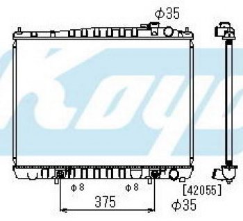 5 549 р. PATFINDER (+TERRANOQX4) РАДИАТОР ОХЛАЖДЕН AT 3.3 BODYPARTS nnpaf96-913  с доставкой в г. Воронеж. Увеличить фотографию 1