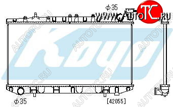 8 799 р. N14 РАДИАТОР ОХЛАЖДЕН MT 2 (бензин) 1.7 (дизель) (KOYO) KOYORAD nnn1491-912  с доставкой в г. Воронеж