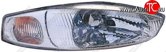 6 599 р. Правая фара BodyParts Mitsubishi Colt CJ0 хэтчбэк 3 дв. (1995-2003)  с доставкой в г. Воронеж