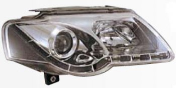 48 999 р. PASSAT {с DRL (дневн. ходов огни)} ФАРА Л+П (КОМПЛЕКТ) ТЮНИНГ (DEVIL EYES) ЛИНЗОВАН С РЕГ.МОТОР (SONAR) ВНУТРИ ХРОМ SONAR vwpas05-008h-n  с доставкой в г. Воронеж. Увеличить фотографию 1