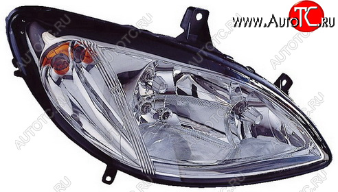 10 649 р. Правая фара (под корректор) DEPO  Mercedes-Benz Vito  W639 (2003-2010) дорестайлинг  с доставкой в г. Воронеж