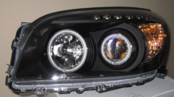 30 799 р. RAV4 ФАРА Л+П (КОМПЛЕКТ) ТЮНИНГ С СВЕТЯЩ ОБОДК , ДИОД (EAGLE EYES) ВНУТРИ ЧЕРН EAGLE EYES tyrv406-005b-n  с доставкой в г. Воронеж. Увеличить фотографию 1