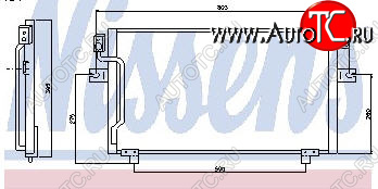 3 179 р. MAXIMA QX (1094-0696) КОНДЕНСАТОР КОНДИЦ (см.каталог) BODYPARTS nnmxq95-931  с доставкой в г. Воронеж