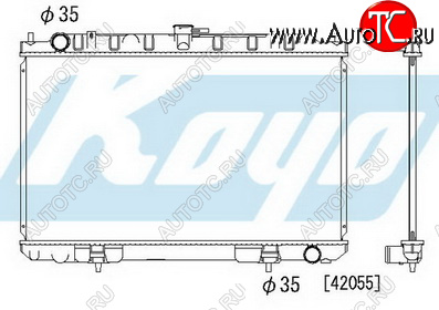 5 999 р. MAXIMA QX РАДИАТОР ОХЛАЖДЕН MT 2 3 (KOYO) KOYORAD nnmxq00-910  с доставкой в г. Воронеж