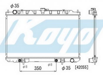 6 399 р. MAXIMA QX РАДИАТОР ОХЛАЖДЕН AT 2 3 (KOYO) KOYORAD nnmxq00-911  с доставкой в г. Воронеж. Увеличить фотографию 1