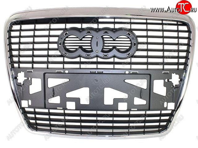 5 299 р. AUDI A6 РЕШЕТКА РАДИАТОРА (Тайвань) ХРОМ-ЧЕРН TYG ai0a604-100hb  с доставкой в г. Воронеж