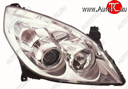 12 249 р. Правая фара (линзован, под корректор) DEPO Opel Vectra C седан рестайлинг (2005-2008)  с доставкой в г. Воронеж