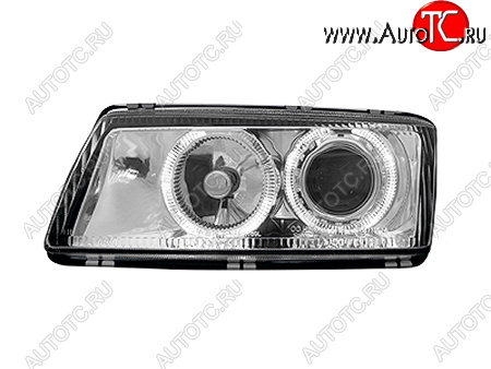 4 099 р. VECTRA ФАРА ЛЕВ ТЮНИНГ ЛИНЗОВАН С 2 СВЕТЯЩ ОБОДК ВНУТРИ ЧЕРН BODYPARTS opvca88-004b-l  с доставкой в г. Воронеж
