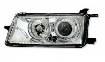 4 099 р. VECTRA ФАРА ЛЕВ ТЮНИНГ ЛИНЗОВАН С 2 СВЕТЯЩ ОБОДК ВНУТРИ ХРОМ BODYPARTS opvca88-003h-l  с доставкой в г. Воронеж. Увеличить фотографию 1