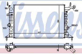 2 299 р. VECTRA РАДИАТОР ОХЛАЖДЕН (см.каталог) BODYPARTS opvca96-916  с доставкой в г. Воронеж. Увеличить фотографию 1