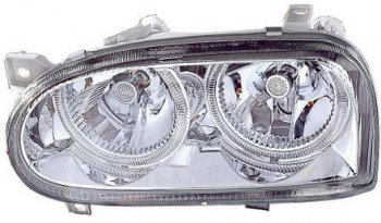 14 599 р. GOLF ФАРА Л+П (КОМПЛЕКТ) ТЮНИНГ (DEPO) ПРОЗРАЧ ВНУТРИ ХРОМ DEPO vwglf92-003h-n  с доставкой в г. Воронеж. Увеличить фотографию 1