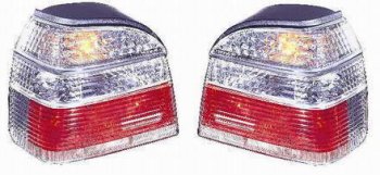 8 749 р. GOLF ФОНАРЬ ЗАДН ВНЕШН Л+П (КОМПЛЕКТ) ПРОЗРАЧ (DEPO) БЕЛ-КРАСН DEPO vwglf92-740wr-n  с доставкой в г. Воронеж. Увеличить фотографию 1
