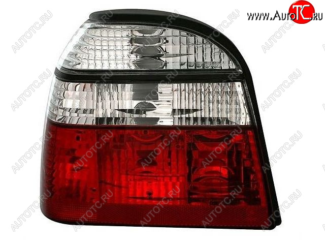 1 499 р. GOLF ФОНАРЬ ЗАДН ВНЕШН ЛЕВ ХРУСТАЛ КРАСН-БЕЛ BODYPARTS vwglf92-746rw-l  с доставкой в г. Воронеж
