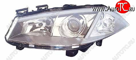 10 599 р. Левая фара (с электрокорректором, ксенон) BodyParts  Renault Megane  седан (2002-2006)  дорестайлинг  с доставкой в г. Воронеж