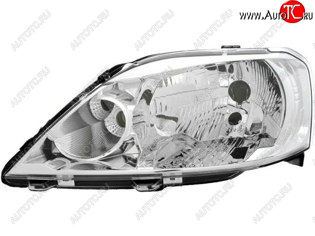 4 499 р. Левая фара BODYPARTS Renault Logan 1 рестайлинг (2010-2016)  с доставкой в г. Воронеж