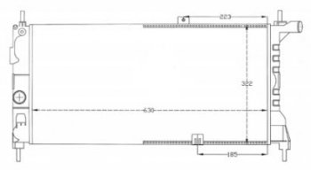 1 969 р. KADETT РАДИАТОР ОХЛАЖДЕН (см.каталог) BODYPARTS opkad84-913  с доставкой в г. Воронеж. Увеличить фотографию 1