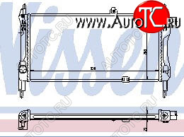 1 859 р. KADETT РАДИАТОР ОХЛАЖДЕН (см.каталог) BODYPARTS opkad84-912  с доставкой в г. Воронеж