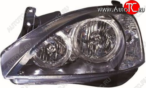 25 749 р. CORSA ФАРА Л+П (КОМПЛЕКТ) ТЮНИНГ С 2 СВЕТЯЩ ОБОДК ВНУТРИ (DEPO) ЧЕРН DEPO opcor01-003b-n  с доставкой в г. Воронеж