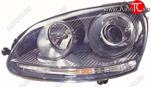 17 999 р. Левая фара (с электрокорректором, ксенон) BodyParts Volkswagen Golf 5 хэтчбэк (2003-2009)  с доставкой в г. Воронеж