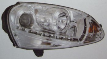 23 599 р. GOLF ФАРА Л+П (КОМПЛЕКТ) ТЮНИНГ (DEVIL EYES) (КСЕНОН) ЛИНЗОВАН (SONAR) ВНУТРИ ХРОМ SONAR vwglf04-005h-n  с доставкой в г. Воронеж. Увеличить фотографию 1