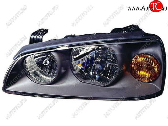4 999 р. Левая фара (под корректор) DEPO  Hyundai Elantra  XD2 (2003-2010) рестайлинг седан  с доставкой в г. Воронеж