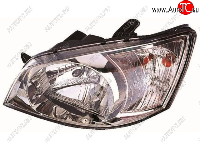 5 549 р. Левая фара (под корректор) DEPO  Hyundai Getz  TB (2002-2005) хэтчбэк 5 дв. дорестайлинг  с доставкой в г. Воронеж