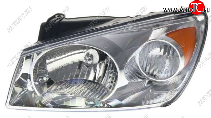 9 899 р. Левая фара (c электрокорректором) DEPO KIA Cerato 1 LD седан дорестайлинг (2003-2007)  с доставкой в г. Воронеж