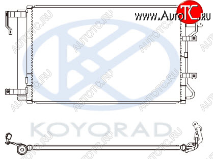5 849 р. CERATO КОНДЕНСАТОР КОНДИЦ (KOYO) KOYORAD kacet04-932  с доставкой в г. Воронеж