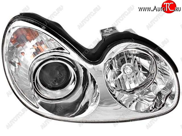 5 999 р. Правая фара BODYPARTS Hyundai Sonata EF рестайлинг ТагАЗ (2001-2013)  с доставкой в г. Воронеж
