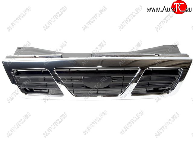 1 129 р. Решетка радиатора (пр-во Китай) BODYPARTS Daewoo Nexia дорестайлинг (1995-2008) (хром)  с доставкой в г. Воронеж